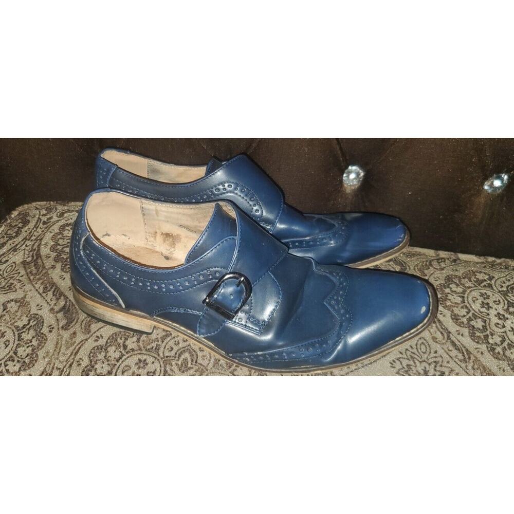 GINO VITALE blue Dress shoes Mens 9